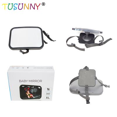 China Adjustable Rearviewer Rear View Safety Baby Car Seat Mirror for sale