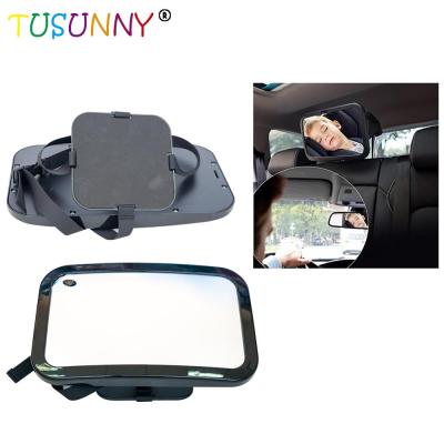 China Rearviewer Baby Car Seat Mirror Safely Monitor Child In Car Seat Wide View Rear Facing Adjustable 360 ​​Degrees For Backseat for sale