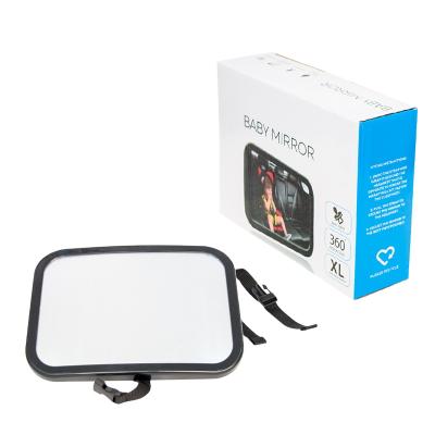 China Rearviewer Clear Car Seat Rear View Baby Mirror For Safety For Kids for sale