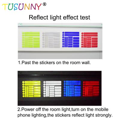 China PVC+ABS Safety Adhesive Warning Reflective Sticker, Reflective Sheet, Reflective Vinyl for sale