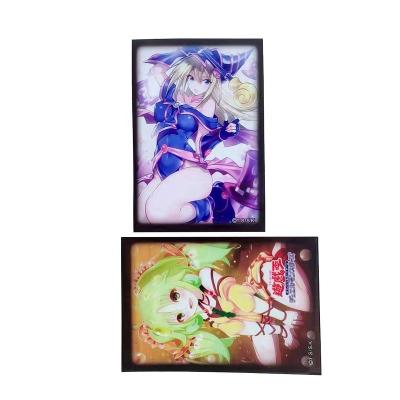 China Gift High Standard Hot Selling Anime Card Sleeves Plastic Card Sleeves Game Card Sleeves for sale