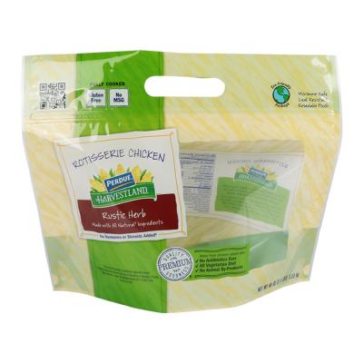 China Frozen Nylon Pouch Roast Chicken Pouch Plastic Packaging Safety Chicken Food Shrink Bag Biodegradable for sale