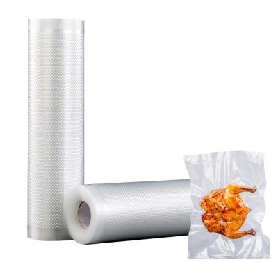 China Safety Food Grade Storage Seal Liner Custom Printed Plastic Biodegradable Vacuum Sealer Bag Roll For Food Rice Fish Meat for sale