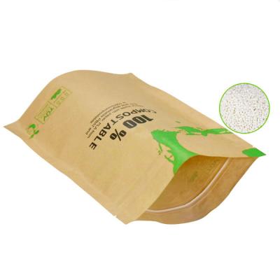 China OEM Moisture Proof Copy Frosted Cookie Plastic Bag Wrapping Paper Disposable Food Seal Plastic Paper Holder Up Bag for sale