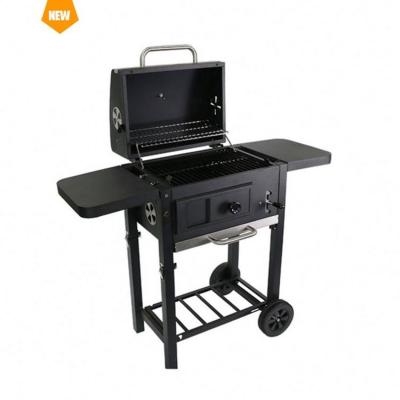 China Commercial Modern Round BBQ Charcoal BBQ Grill Easily Assembled Steel Outdoor Grill for sale