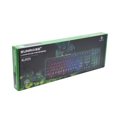 China Mechanical Russian/English Mechanical Colorful Light RGB LED Light 104 Keys Gaming Keyboard Ergonomic Keyboard Gaming Keyboard for sale