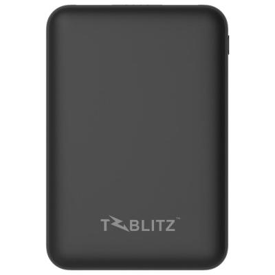 China Power Bank TBP-5A 2 in and 2 out Mini Pocket Power Bank Portable 5000mAh Power Bank For Iphone For Huawei for sale