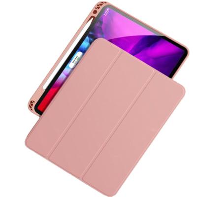 China Case For iPad 2022 Crystal Clear Tablet Multifunction Tablet Case With Pencil For Apple iPad Mini 6 2022 Slot Smart Cover 6th Pens for sale