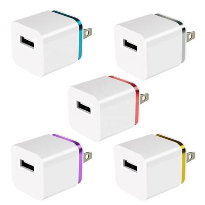 China Easy to Carry Mini USB 5V 1A Wall Charger Adapter Travel US Plug Mobile Phone Charger for iPhone Samsung Huawei Xiaomi MI 8 for sale