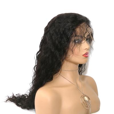 China Glueless 150% Density 24inch Water Wave Hair Wigs,Brazilian Lace Front Wig,Natural Hairline Virgin Lace Frontal Wigs for sale