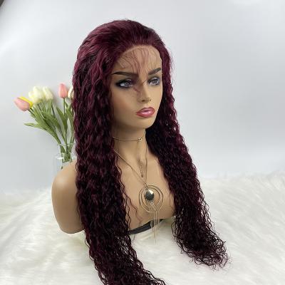 China 150 180 Density Curly Hair Wigs For Black Women Wholesale Brazilian Virgin Hair Lace Front Wig With Baby Hair for sale