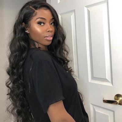 China Body Wave 150% 180% Density Lace Front Wig Body Wave Human Hair Wigs For Black Women for sale