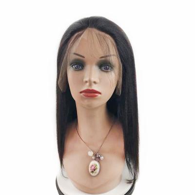 China Yaki Lace Wigs 13*4 Density Hair Wigs 150% 180% Density Hair Lace Front Wig For Black Woman for sale