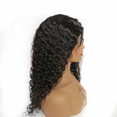 China Wholesale Hair Wigs 150% Density 100% Natural Deep Curly Hair Wigs Top Silk Top Silk Low Wig for sale