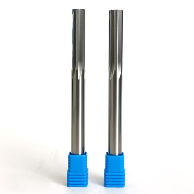 China CNC Tungsten Carbide 6 Flute Straight Flute Steel Drill Reamers for Steel and Aluminum for sale