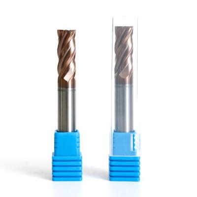 China Factory Quality Endmill High Speed ​​Cutoff Variable Helix And Uneven Solid Pitch End Mill Carbide Milling Cutters for sale