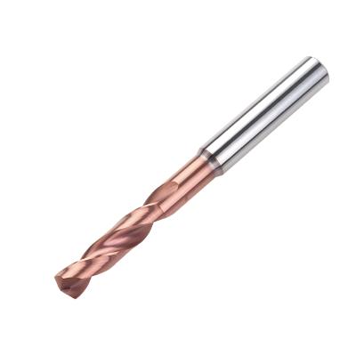 China Metal Drilling Soft And Precise Chip Cutting Carbide Drill Bits For Steel And Aluminum for sale