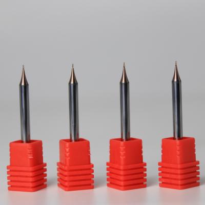 China Micro Diameter Carbide End Mill Solid Carbide End Mills Cutting Tools 2 Flutes for sale