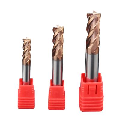 China Carbide In Stock Carbide 4 Flutes Adjust Endmill HRC55 Fresas Inch Size CNC Machine Tools Milling Cutter for sale