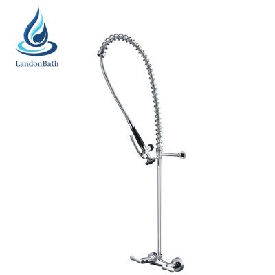 China Professional Thermostatic Faucets Commercial Kitchen Faucet Deck Mounted Pre Rinse Unit for sale