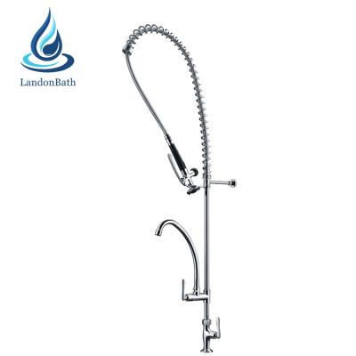 China Thermostatic Faucet Kitchen Faucet Sprayer Pull Out And Spray Faucets Swivel Commercial Pre Rinse Sini Side For Spout Mixer Tap Faucets for sale