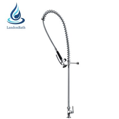 China Thermostatic Faucets Pull Down Chrome Commercial Industrial Kitchen Faucets Large Single Cold Sink Faucet for sale