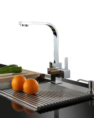 China Sense Faucets Customized Dropshipping Hot Water Kitchen Faucet Stylish Artistic Mixer Tap for sale