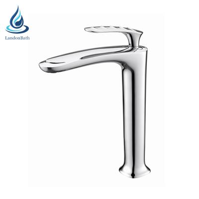 China Luxury Metered Faucets Design Chrome Plating Bath Sink Faucet Deck Mounted Hand Wash Faucet,Australian Standard Faucet Manufacturers Rubinetti Bagno for sale