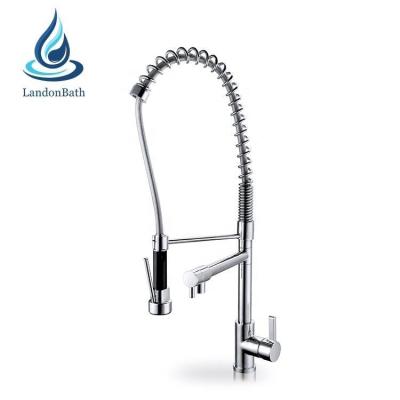 China Gooseneck Thermostatic Spring Faucets Kitchen Sink Mixer Flexible Water Mixing Faucet With Purification Faucet Brass Sprayer Lower For Pressure for sale