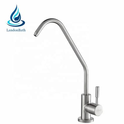 China Modern Gooseneck RO Filter Kitchen Taps 304 Filtered Water Faucet Grifos Para Tarja De Cocina for sale