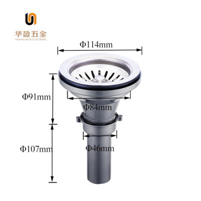 China Minimalist Kitchen Sink Without Drain Panel Stainless Steel Mesh Wire Stopper Plastic Sink Strainer For Kitchen Sink for sale