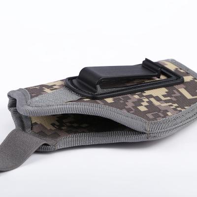 China Universal Outdoor Tactical Oxford Cloth Belt Holster Firearm Equipment Gun Holster for sale