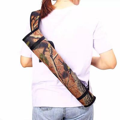 China Hunting Shooting Archery Bow Canister Camouflage Single Shoulder Bag for sale