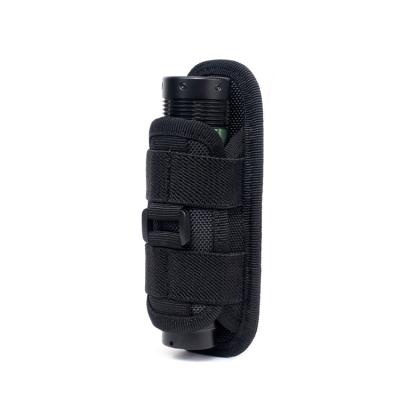 China 360 Degree Rotating Torch Pocket Rotating Torch Tactical Nylon Holster 360 Degrees Led Flashlight Set for sale