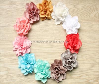 China Hair accessories - baby headbands - shabby baby flower headband - chic lotus flower -- shabby flowers for sale