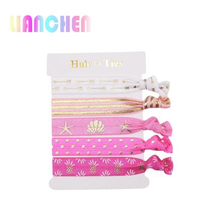 China Candy 1.5cm Hot Sale Unicorn Summer Knotted Hair Band Elastic Band Girl Hair Accessories and Women Headband for sale