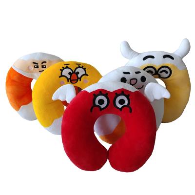 China Cute U Shape V Shape Plush Stuffed Decorative Pillow Children Travel Neck Pillow for sale