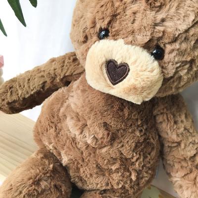 China Wholesale Plush Toys Teddy Bear Plush Doll Sleep Soft Cuddly Brown Bear for sale