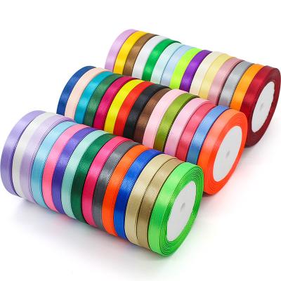 China Wholesale Manufacturer High Tenacity 1CM Grosgrain Ribbon Custom Brand Logo Gift Stain Ribbons for sale