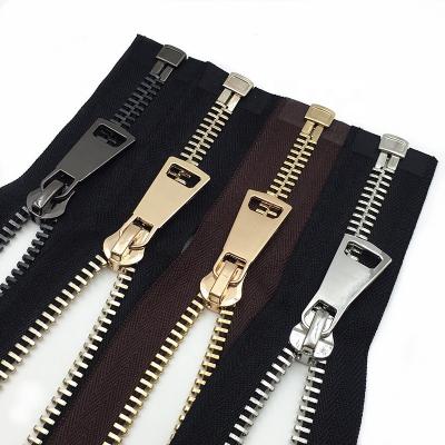 China Auto Lock Factory Wholesale Metal 3# 5# Zipper In Stock for sale