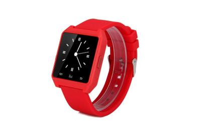 China Vermelho esperto do relógio de pulso de Bluetooth do podómetro portátil unisex bonito com monitoração do sono à venda