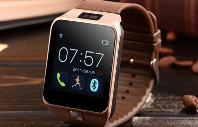 China Multi - Language Bluetooth Version 3.0 Wrist Cell Phone Smart Watch With Sim Card for sale