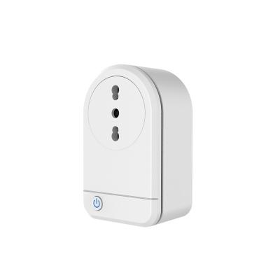 China Residential / General Purpose TUV Certified WIFI Mini Smart Plug For Italy Market Works With Google Assistant And Amazon Alexa for sale