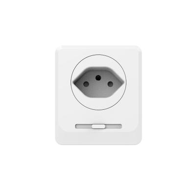 China (CH) 2021 Residential Top / Multi-Purpose Sell Switzerland Smart Wifi Socket Single Outlet Smart Switzerland Wall Socket for sale