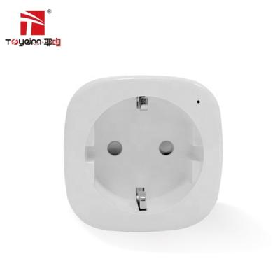 China Tuya Smart/Smart Life Mini WiFi Plug 16A Smart Home EU Power Wifi Remote Smart Socket/Smart Plug App OEM for sale