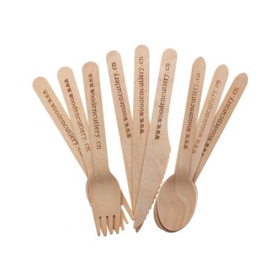 China Stocked Cheap Wholesale Eco - Friendly Disposable Wooden Dinner Knife for sale