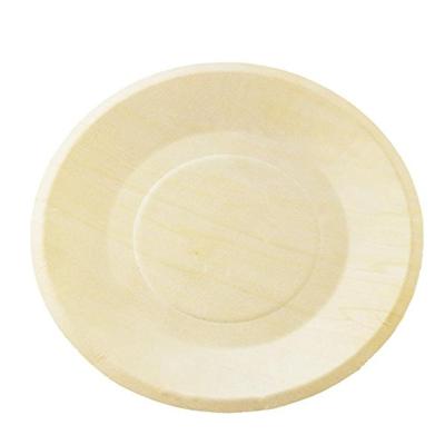 China Disposable Disposable Dessert Dinner Dish Wooden Biodegradable Cheap Disposable For Dishes And Party Dishes Wood Eco-friendly for sale