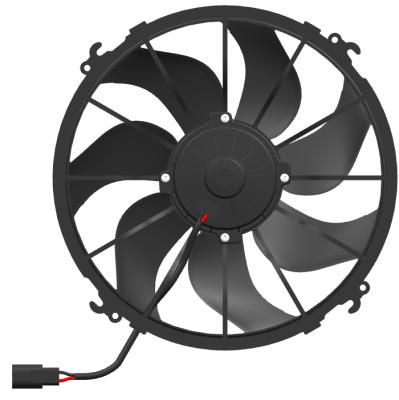 China DC 12V 24V Condenser Cooling Fan For Bus TBD Air Conditioning System for sale