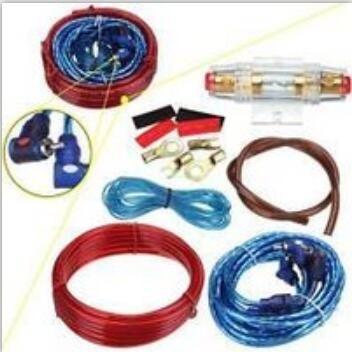 China A.W.G. CCA TCU 10GA 1200 Watt High Power Car Amp Amplifier Wiring Installation Kit for sale