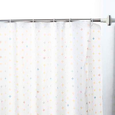 China Minimalist Household Anti Slip ABS Bottom No Installation Drilling Metal Retractable Curtain Rods for sale